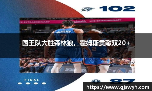 国王队大胜森林狼，霍姆斯贡献双20+